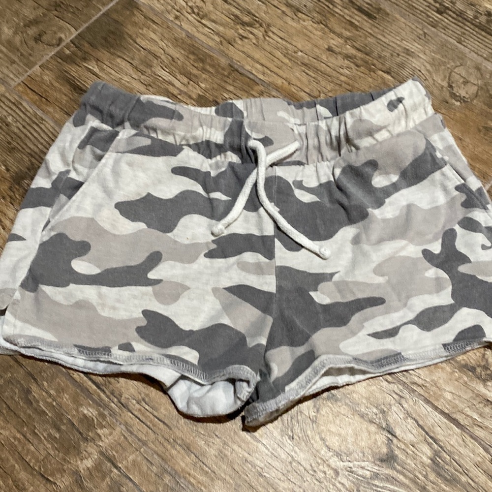 Camo Print Sweatshorts Old Navy Girls